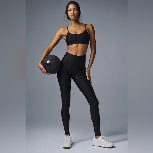 Alo Yoga High-Waist Airlift Legging Full Length Black Size Small